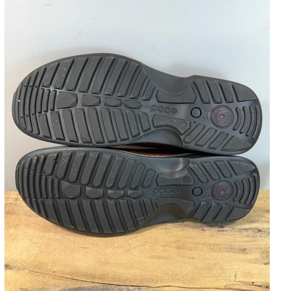 Ecco men leather